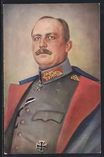 AK General Erich Ludendorff in Uniform