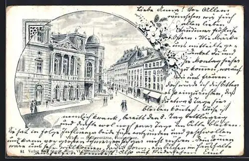 Lithographie Wien, Seilerstätte Ronacher