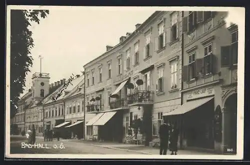 AK Bad Hall /O. Ö., R. Jank`s Hotel zur Post