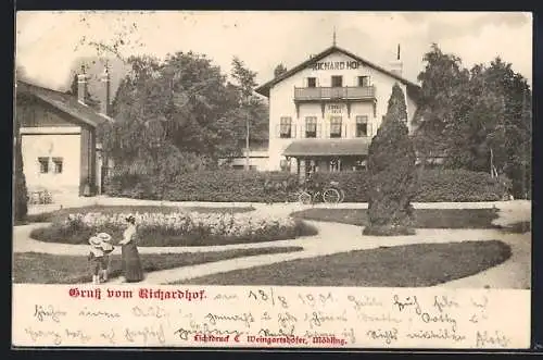 AK Gumpoldskirchen, Partie am Richardhof