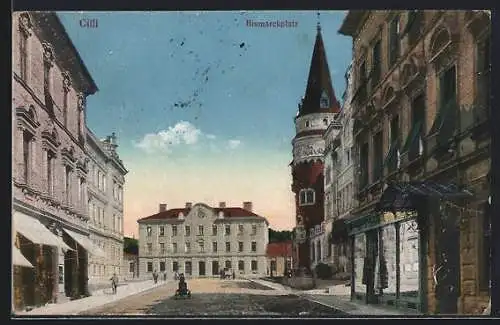 AK Cilli, Bismarckplatz