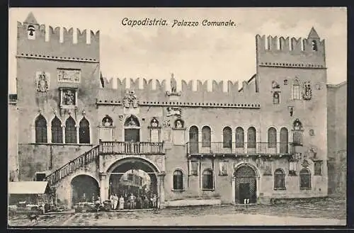 AK Capodistria, Palazzo Comunale, Stile Veneto, XV secolo