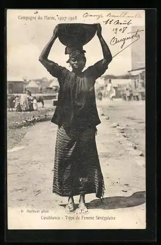 AK Casablanca, Type de Femme Sénégalaise