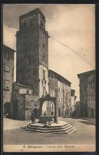 AK S. Gimignano, Piazza della Cisterna