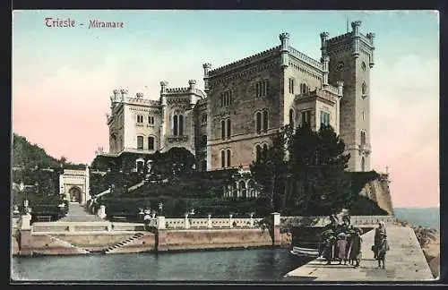 AK Trieste, Schloss Miramare