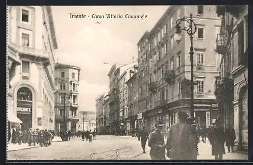 AK Trieste, Corso Vittorio Emanuele