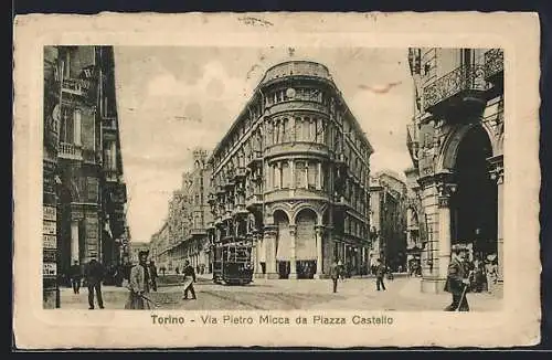 AK Torino, Via Pietro da Piazza Castello