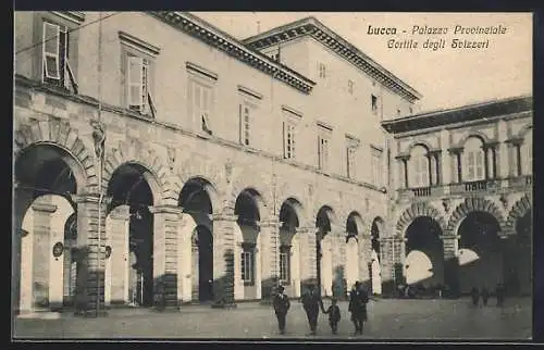 AK Lucca, Palazzo Provinciale, Cortile degli Svizzeri