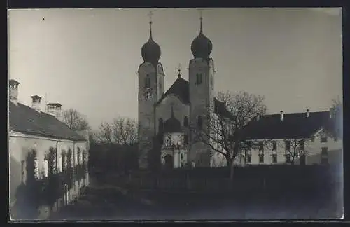 Foto-AK Baumburg, Kirche St. Margareta