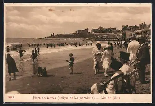 AK Mar del Plata, Playa del torréon antigua de los pescadores