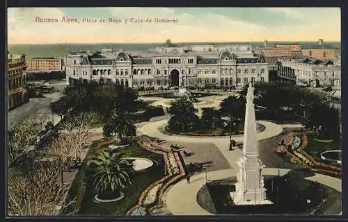 AK Buenos Aires, Plaza de Mayo y Casa de Gobierno