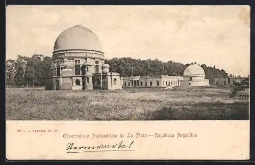 AK La Plata, Observatorio Astrónomico