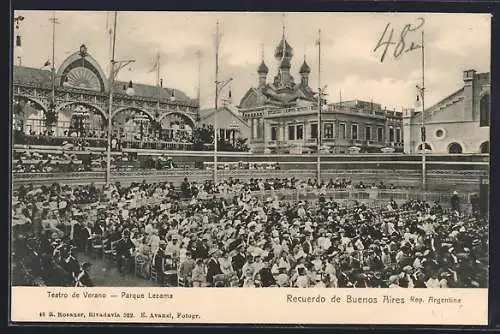 AK Buenos Aires, Parque Lezama & Teatro de Verano