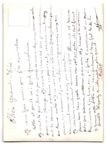 3D-AK Asiatische Frau im Kimono mit Fächer