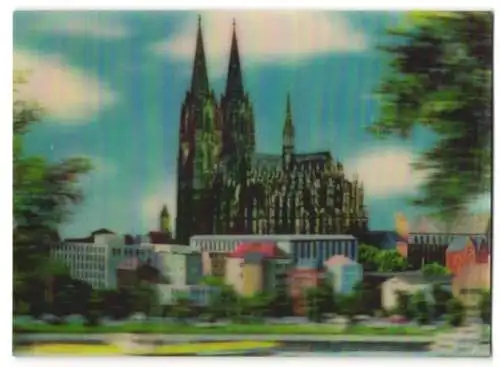 3D-AK Köln, Blick auf den Dom