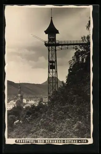 AK Bad Schandau-Ostrau, Fahrstuhl