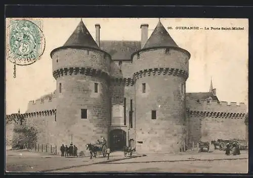 AK Guérande, La Porte Saint-Michel