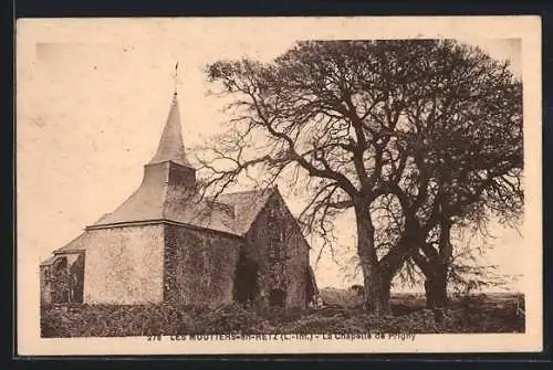 AK Les Moutiers-en-Retz, La Chapelle de Prigny