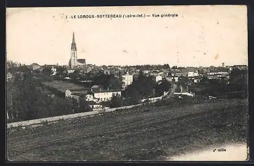 AK Le Loroux-Bottereau, Vue générale