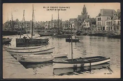 AK Le Croisic, Le Port et les Quais