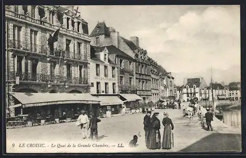 AK Le Croisic, Le Quai de la Grande Chambre