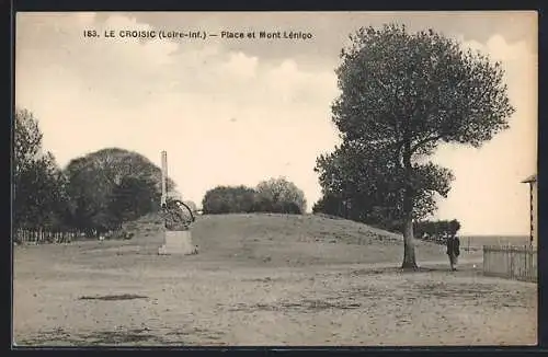 AK Le Croisic, Place et Mont Lénigo