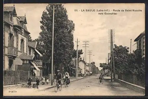 AK La Baule, Route de Saint-Nazaire vers Escoublac