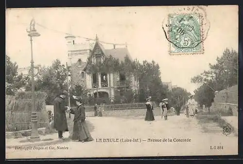 AK La Baule, Avenue de la Concorde