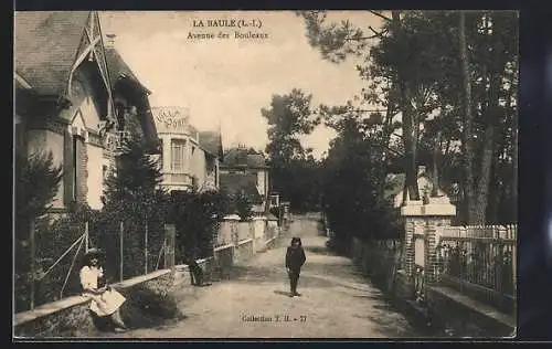 AK La Baule, Avenue des Bouleaux