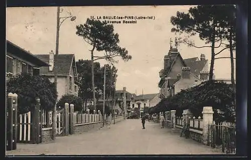 AK La Baule-les-Pins, Avenue Rossini