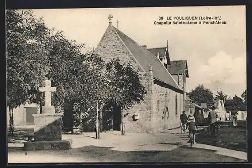 AK Le Pouliguen, Chapelle de Penchateau