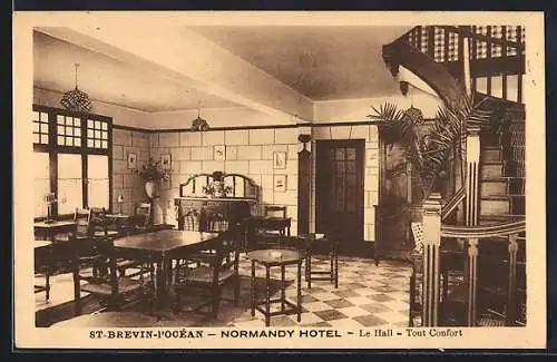 AK Saint-Brevin-l`Océan, Normandy Hotel, Le Hall