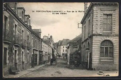 AK Pontchateau /L.-I., Rue de la Marie ou des Halles