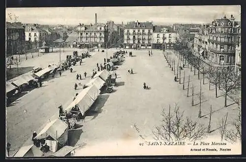 AK Saint-Nazaire, La Place Marceau