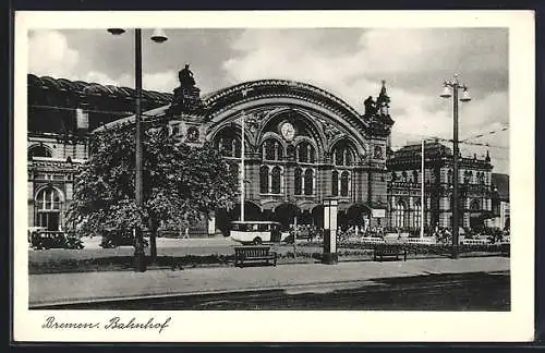 AK Bremen, Partie am Bahnhof