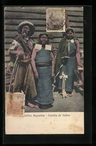 AK Argentina, Familia de Indios