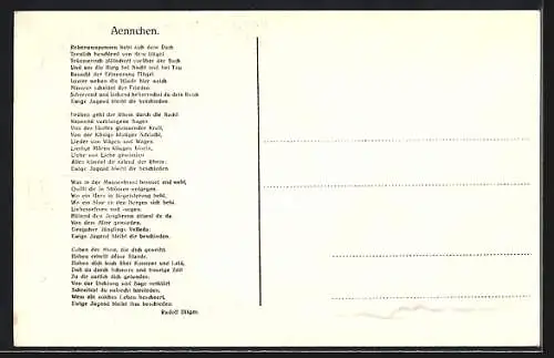 AK Bad Godesberg, Aennchenhaus und die Linden sowie Aennchen