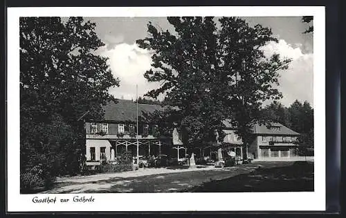 AK Göhrde üb. Dahlenburg, Gasthof zur Göhrde Ewald Schröder