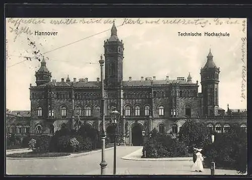 AK Hannover, Technische Hochschule, Frontalansicht