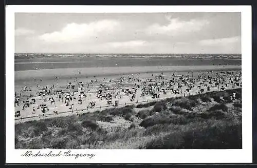 AK Langeoog, Nordseebad, Strandpartie