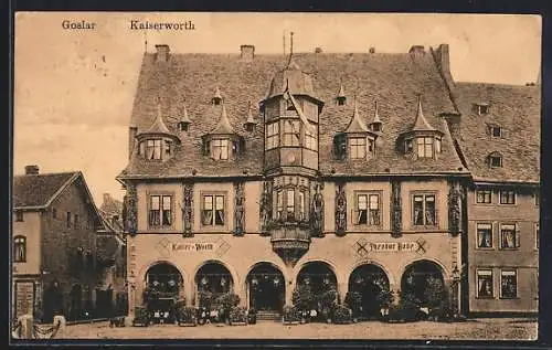 AK Goslar, Haus Kaiser-Worth Theodor Bode