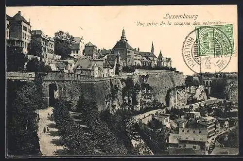 AK Luxembourg, Vue prise de la caserne