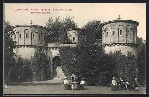 AK Luxemburg, le Fort Thüngen