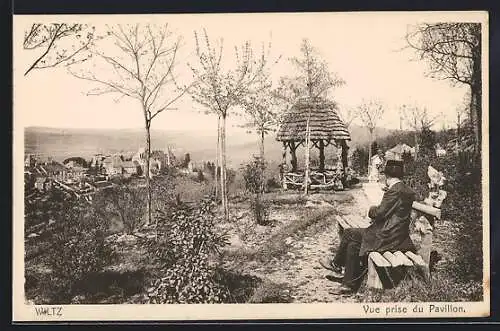 AK Wiltz, Vue prise du Pavillon