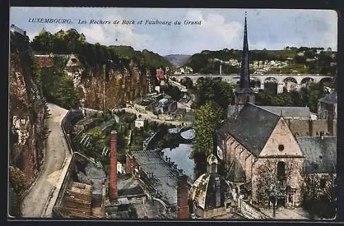 AK Luxembourg, Les Rochers du Bock et Faubourg du Grund