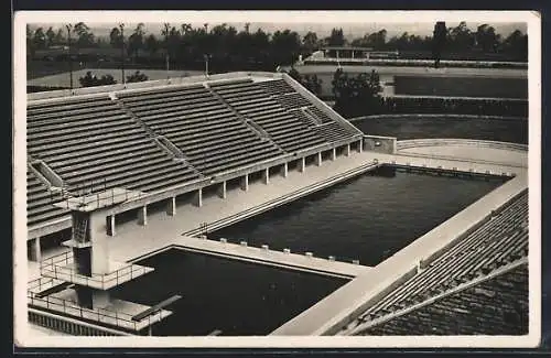 AK Berlin, Reichssportfeld, Olympiade 1936, Schwimm-Stadion