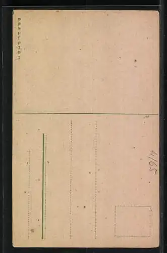 Künstler-AK Bruno Bürger & Ottillie Nr. 7366: Wo haben Sie nur den wieder aufgegabelt?