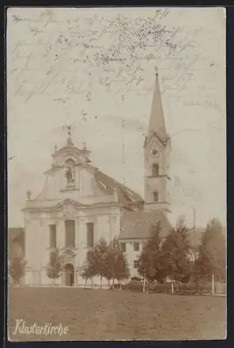 AK Diessen /Ammersee, Blick auf die Klosterkirche