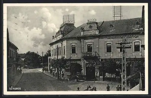 AK Uzhorod, Hotel Bercsényi, Slovenska Banka