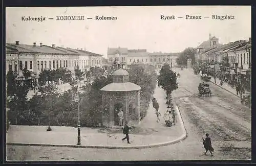 AK Kolomea, Blick über den Ringplatz